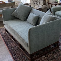 Carolina Upholstery - Reupholstered antique sofa
