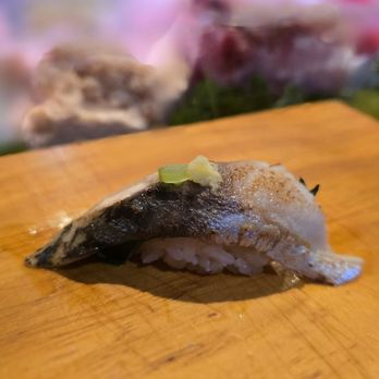 Toyoda Sushi - Saba with mayo brulee - Sushi Bars Near Me - Seattle, Washington