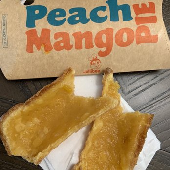 Jollibee - empty pie!! where's my mango fillings??? - Fast Food Near Me - Woodside, New York