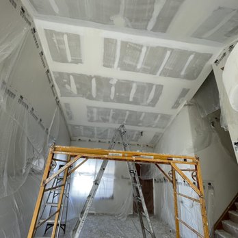 House Heroes - Here we remove popcorn ceiling - Handyman Near Me House Heroes - Here we remove popcorn ceiling - Handyman Near Me