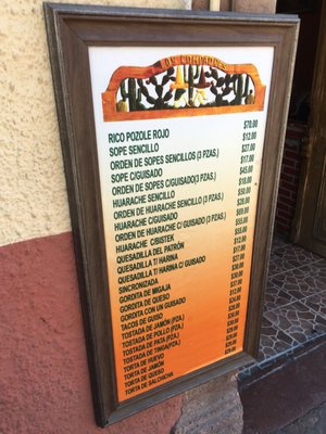 Menu photo 6 Los Compadres Santiago de Querétaro, QUE