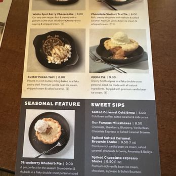 White Spot - dessert menu - Canadian (New) Near Me - Burnaby, British Columbia White Spot - dessert menu - Canadian (New) Near Me - Burnaby, British Columbia