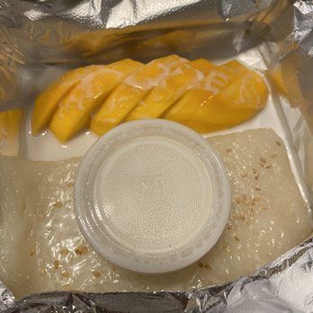 Tara Thai 2go - Yummy fresh mango. Sticky rice was good, but the sweet coconut milk was overpowering. - Thai Near Me - Mesa, Arizona Tara Thai 2go - Yummy fresh mango. Sticky rice was good, but the sweet coconut milk was overpowering. - Thai Near Me - Mesa, Arizona