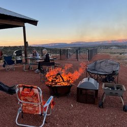Sedona View RV Resort - Chilly nights, bonfires and views