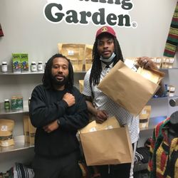 Healing In The Garden - Waka Flocka at Healing In The Garden shopping for some of his favorite health foods, premium supplements and hard to find wildcrafted herbs.