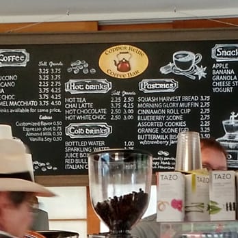 Copper Kettle Coffee Bar - Their price list. They did mention that salads were coming soon. - Coffee & Tea Near Me - Bellevue, Washington Copper Kettle Coffee Bar - Their price list. They did mention that salads were coming soon. - Coffee & Tea Near Me - Bellevue, Washington