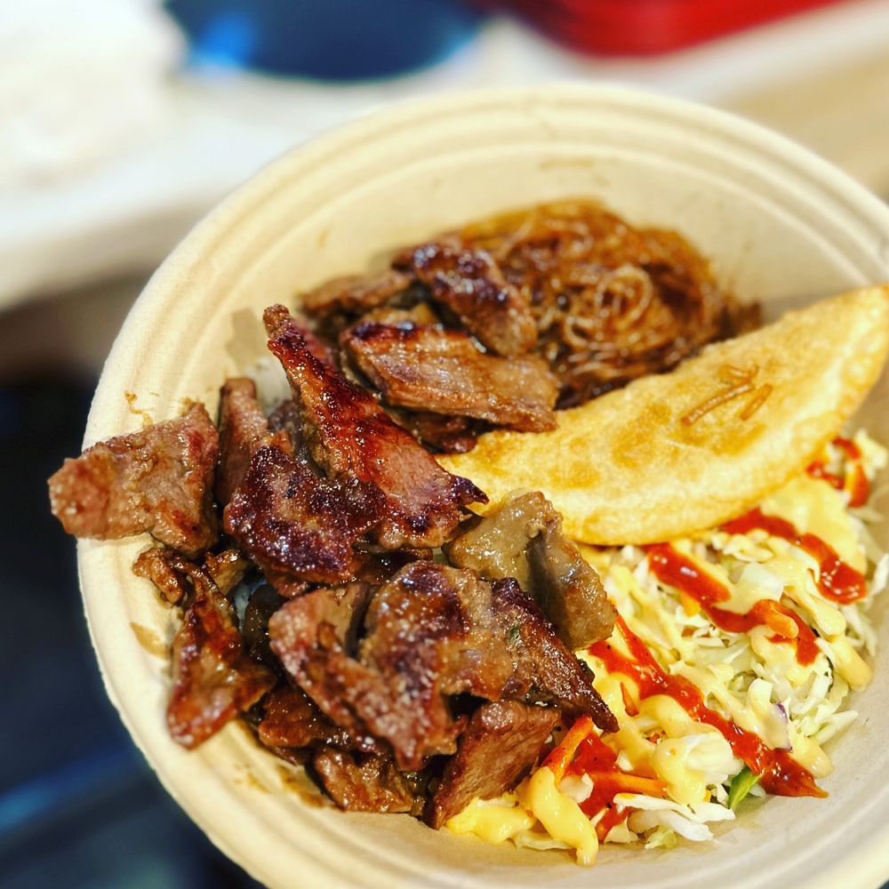 Food from K-Town Snack Bar