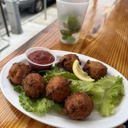 Conch fritters