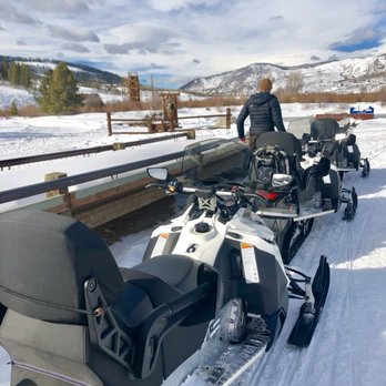 C Lazy U Ranch - Snow mobile tour with our guide, Jared. - Resorts Near Me - Granby, Colorado