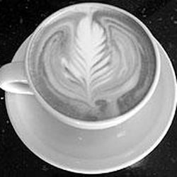 La Galette Creperie - La Galette's famous Rosette Latte