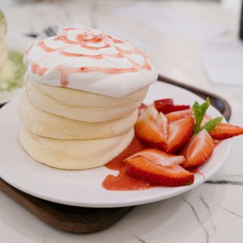 Nostimo Cafe & Tea - Strawberry Souffle - Coffee & Tea Near Me - Westminster, California Nostimo Cafe & Tea - Strawberry Souffle - Coffee & Tea Near Me - Westminster, California