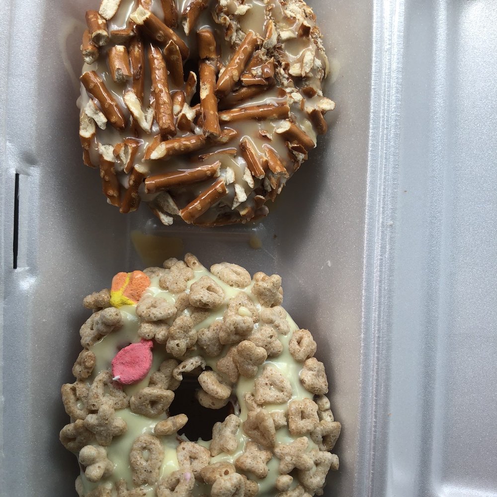 Build your own. PB and pretzel and lemon lucky charms Build your own. PB and pretzel and lemon lucky charms