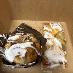 Apple walnut muffin and apple strudel Apple walnut muffin and apple strudel