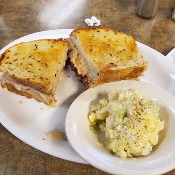 Savory's - Reuben with potato salad side - Diners Near Me - Hamburg, New York