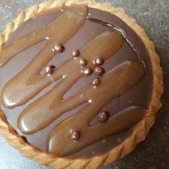 Findlay Market - Carmel chocolate tart from Taste of Belgim - Farmers Market Near Me - Cincinnati, Ohio