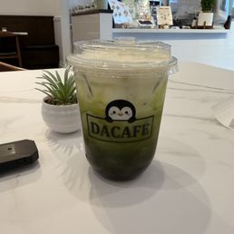 Thai Jasmine Green Milk Tea (always comes with cheese foam & boba but can be removed if you don't want it) Thai Jasmine Green Milk Tea (always comes with cheese foam & boba but can be removed if you don't want it)