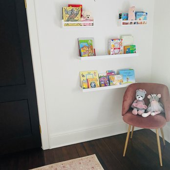 Rado Painting - Little Girl Bedroom Reading corner - Painters Near Me
