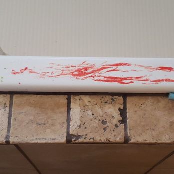Blue Jean Clean - Prior to cleaning.   Crayons on tub! - Home Cleaning Near Me
