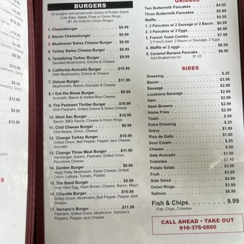 Serrano's Cafe - Menu - Breakfast & Brunch Near Me - West Sacramento, California Serrano's Cafe - Menu - Breakfast & Brunch Near Me - West Sacramento, California