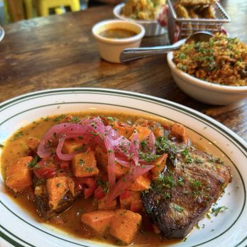 Alamar Dominican Kitchen - "Pernil" Roast Pork - Comfort Food Near Me - Oakland, California