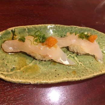 Sushi ii - Kochi nigiri with some ponzu - Japanese Near Me - Honolulu, Hawaii Sushi ii - Kochi nigiri with some ponzu - Japanese Near Me - Honolulu, Hawaii
