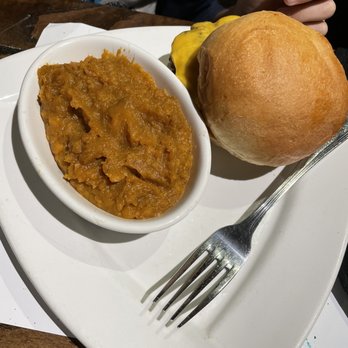 Local Goat - Kids burger and Whipped Sweet Potatoes - New American Near Me - Pigeon Forge, Tennessee