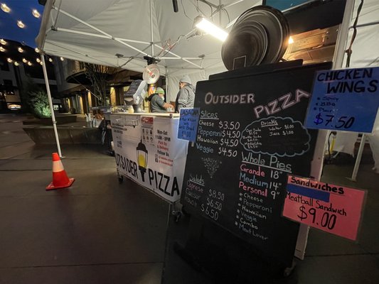 Outsider Pizza by null