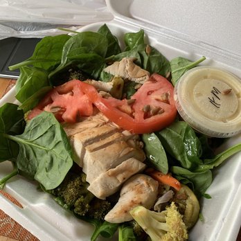 Side Street Diner - $14 roasted vegetable salad with chicken - Diners Near Me - Grosse Pointe, Michigan Side Street Diner - $14 roasted vegetable salad with chicken - Diners Near Me - Grosse Pointe, Michigan