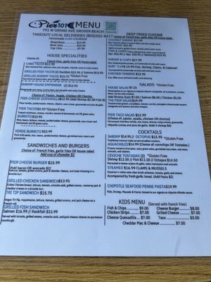 Menu photo 5 Pier 101 Seafood Grover Beach, CA Menu photo 5 Pier 101 Seafood Grover Beach, CA