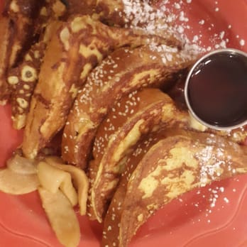 The Senator - French Toast with caramelized apple. Yumm $17 yikes! - Breakfast & Brunch Near Me - Toronto, Ontario
