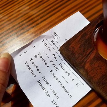 Viewpoint Brewing - I like how it's printed out and not written (: - Breweries Near Me - Del Mar, California Viewpoint Brewing - I like how it's printed out and not written (: - Breweries Near Me - Del Mar, California
