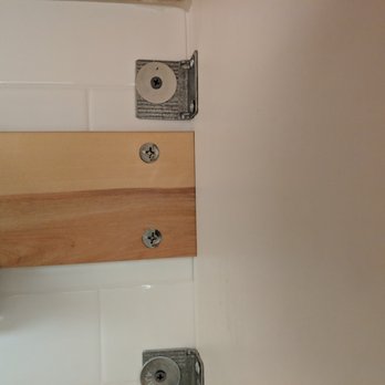 Leonel Amador - Drywall screws to mount floating vanity. - General Contractors Near Me