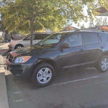 Midas - Large dent found when we went to pick up our RaV4 from this Midas shop. - Auto Repair Near Me - Roseville, California