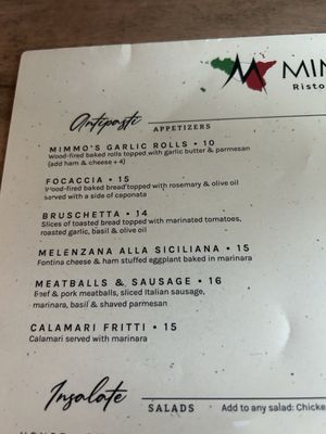 Menu photo 8 Mimmo's 30A Santa Rosa Beach, FL Menu photo 8 Mimmo's 30A Santa Rosa Beach, FL