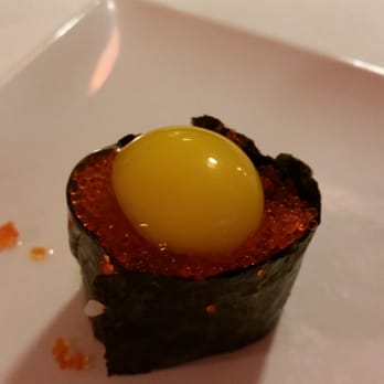 JJ Sushi - Tobiko and quail egg - Sushi Bars Near Me - Sparks, Nevada