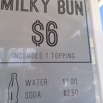 Afters Ice Cream - Menu price 3/2016 - Desserts Near Me - Pasadena, California