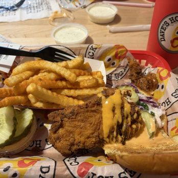 Dave's Hot Chicken - This is a chicken slider. - Chicken Shop Near Me - Tacoma, Washington