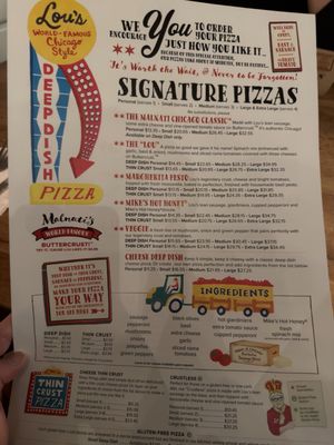 Menu photo 1 Lou Malnati's Pizzeria Elk Grove, IL Menu photo 1 Lou Malnati's Pizzeria Elk Grove, IL