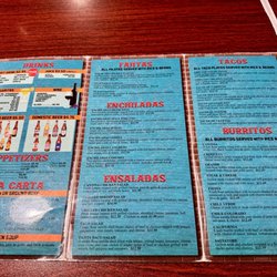 Cabos Cantina 2 Bar & Grill - Lunch menu (as of 10/2026)