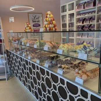 Sweet Velvet Macarons - Macron display - Bakeries Near Me - Lititz, Pennsylvania