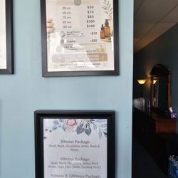 Yu Therapy Massage - Pricing and what you receive