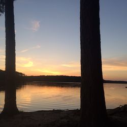 Baker Creek State Park Campground - Sunset at Baker Creek