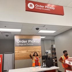 Target - Inside store waiting for pickup order