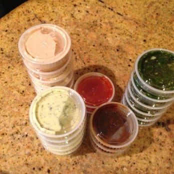 Johnny Pacific - Variety of sauces for the empanadas!! bbq sauce, chipotle, garlic, sweet and sauce and more.... yess - Latin American Near Me - Winnetka, California Johnny Pacific - Variety of sauces for the empanadas!! bbq sauce, chipotle, garlic, sweet and sauce and more.... yess - Latin American Near Me - Winnetka, California