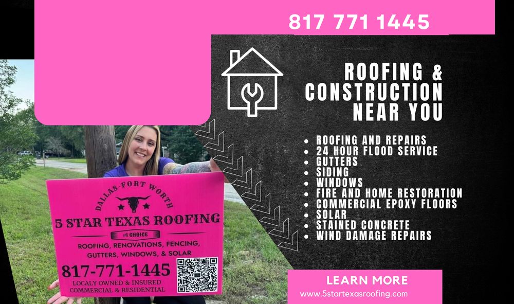Slide of 5 Star Texas Roofing