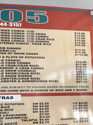Menu photo 6 Crabman 305 Miami Opa-locka, FL