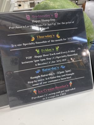 Menu photo 1 Ms Mango Plus Smoothie Bar  Oakland Park, FL