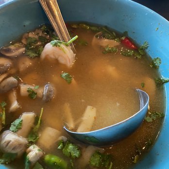 Natalee Thai Restaurant - Tom Yum Shrimp Soup - Thai Near Me - Los Angeles, California