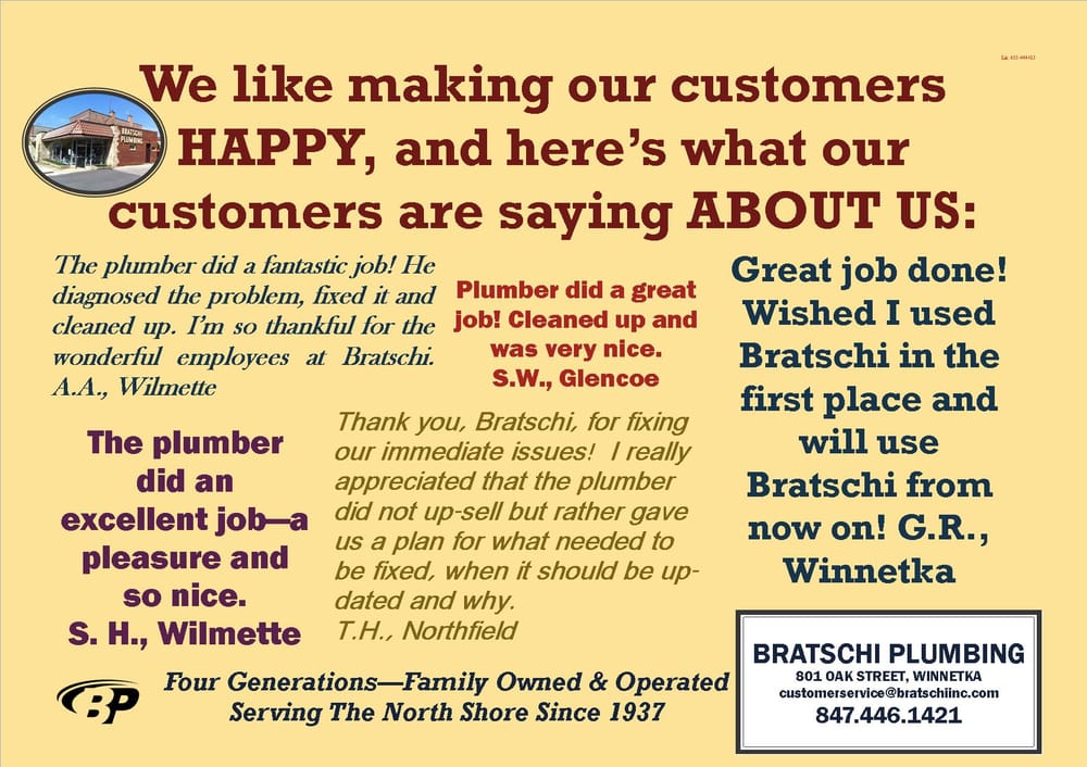 Slide of Bratschi Plumbing