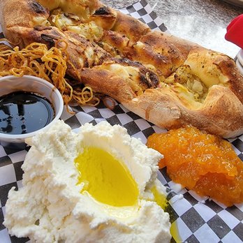 Charred Pie - Wood fried bread. - Pizza Near Me - Oro Valley, Arizona
